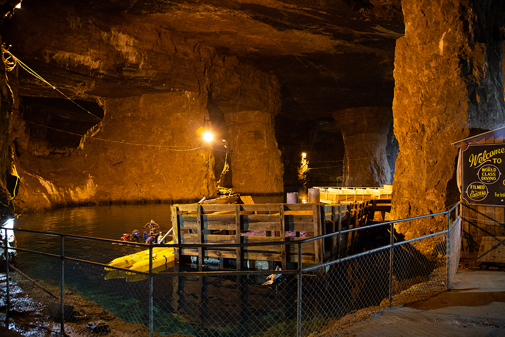 Bonne Terre Mine copyright 2023 sublunar