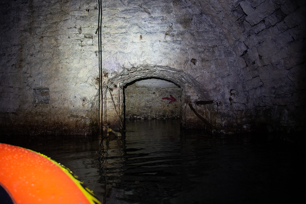 doorway raft Underground Float Trip From Hell © 2021 sublunar