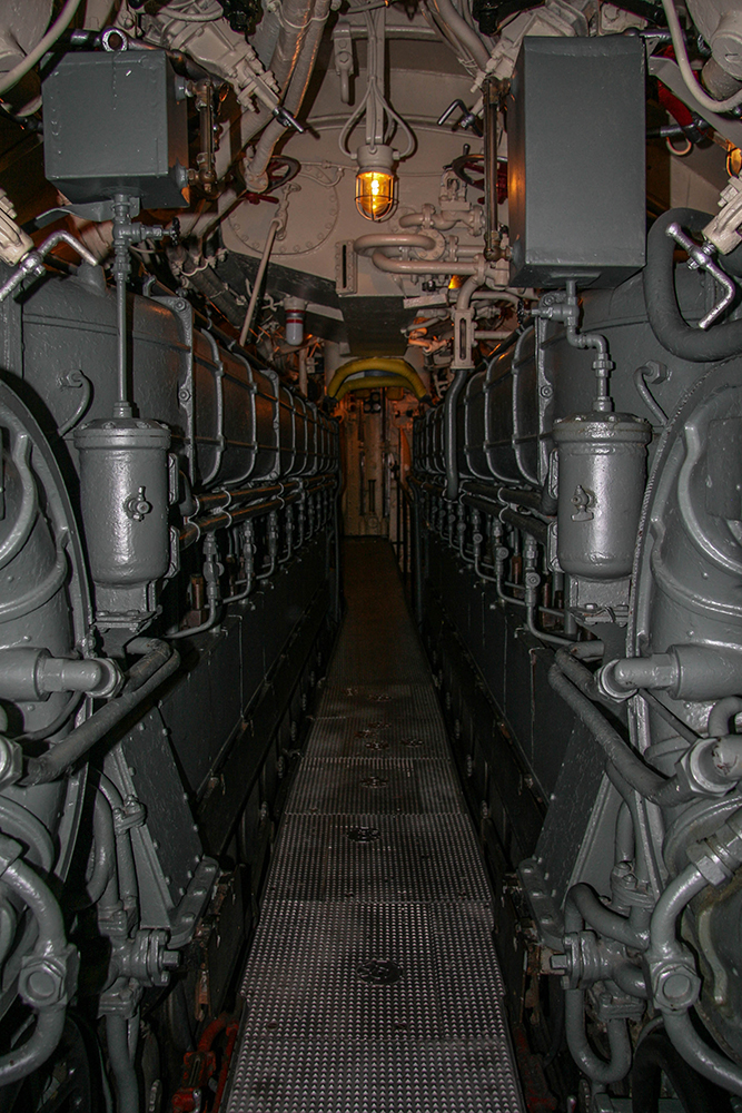 U-505 German Submarine of WWII copyright 2023 sublunar